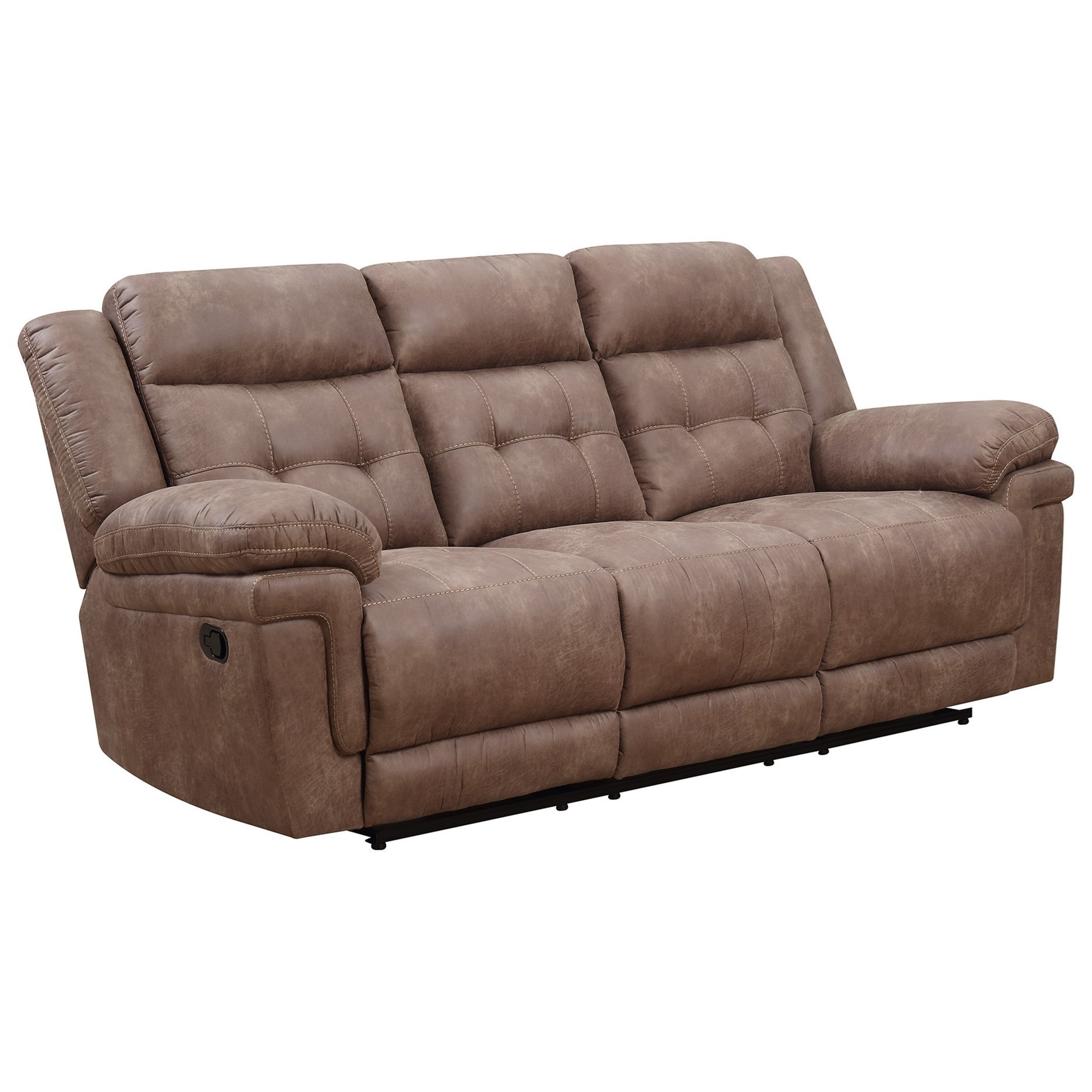 Prime Anastasia 000002919920 Casual Reclining Sofa with Tufted